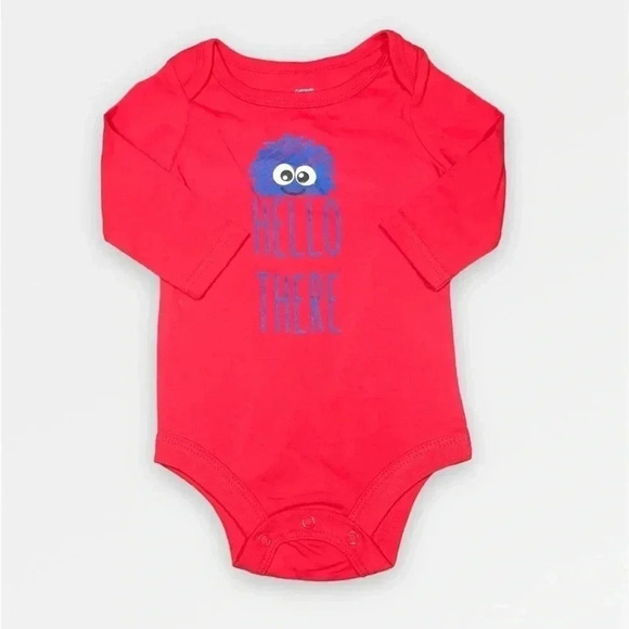 4/$20 George Baby Long Sleeve Onesie - 3-6M - Picture 1 of 5